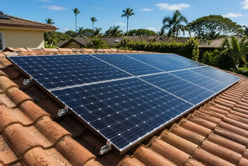 Installation de panneaux solaires à Morlaàs